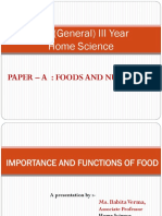 Foods LET Review