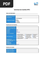 Plantilla Cambios