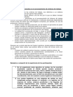 Costos Logísticos Generados en El Procesamiento de Órdenes de Trabajo