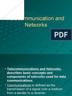 Telecommunication and Networks