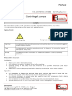 Manual: 018.160.75/018.160.150 Centrifugal Pumps