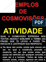 Aula 04 - Exemplos de Cosmovisão - Atividade