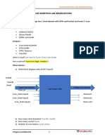 Scan Insertion Lab Observations