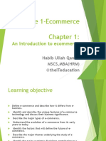 Lecture 1-Ecommerce: An Introduction To Ecommerce