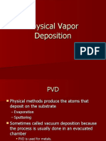 Physical Vapor Deposition