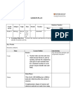 Grade 9 Biology Lesson Plan 2 Enzymes