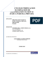 00.2 Proyecto Electricidad Fase 1 Parcela Privada