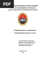 Fundicion de Concentrados y Precipitados PDF