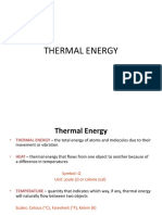 Thermal Energy