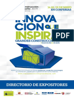 Directorio de Expositores 2019 Expoconstruccion y Expodiseno