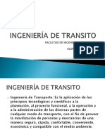 Ingenieria de Transito