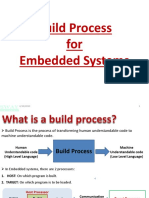 Build Process of Embedded System