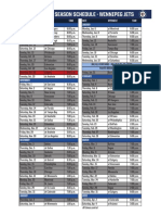 Winnipeg Jets Schedule 2019-20