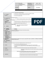 Daily Lesson Log: School Baco NHS Grade Level Teacher Learning Area