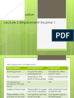 Malaysian Taxation Lecture 2 Employment Income 1