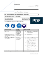 Installation and Repair of Fibre Optic Cable PDF