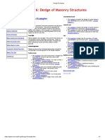 Eurocode 6: Design of Masonry Structures