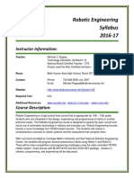 BVAHS Syllabus Robotic Engineering