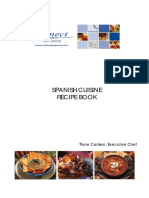 Spanish Cuisine Recipe Book: Thore Carlsen, Executive Chef