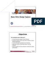 Basic Xilinx Design Capture: Objectives