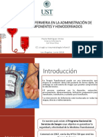 Presentacion Hemocomponentes