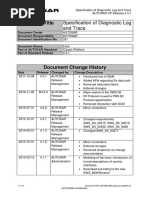 AUTOSAR SWS DiagnosticLogAndTrace