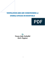 Ventilation and Air Conditioning of Sterile Spaces in Hospitals