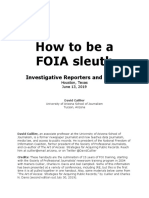 FOI Workshop Handouts