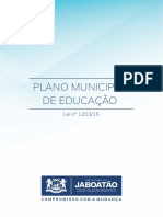 10 Plano Municipal de Educacao Lei 1203 15 Lei 626 11