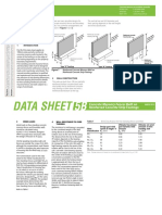 Data Sheet: Concrete Masonry Fences Built On Reinforced Concrete Strip Footings