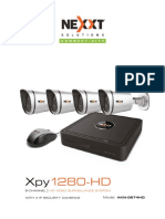 8-Channel With 4 Ip Security Cameras: HD Video Surveillance System