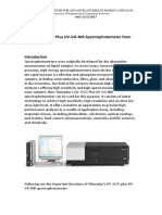 Report UV-3600 Plus UV-VIS-NIR Spectrophotometer From Shimadzu