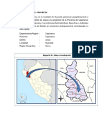 Ubicación Del Proyecto Huaraclla