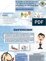 Sistema de Costos Por Procesos