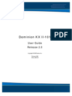 Manual Raritan KVM Switch DKXII-101 PDF