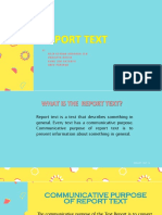 Presentasi Report Text