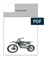 XT250 XB35B Parts List