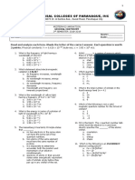 Universal Colleges of Paranaque, Inc: General Chemistry