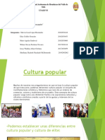 Cultura de Masa Popular y de Masas