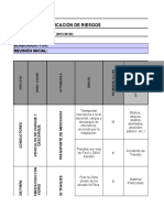 Matriz de Riesgos