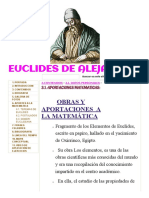 3.1. Aportaciones Matematicas - Euclides de Alejandria