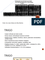 Ciência e Tecnologia Do Processamento de Cereais - Aula III