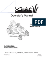 Cub Cadet CLT-538 Lawn Tractor