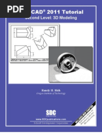 Autocad 2011 Tutorial: Second Level: 3D Modeling