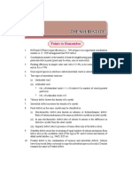 Unit I The Solid State: Points To Remember