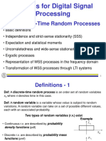 4 Discrete Time Random Processes