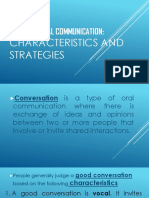 Effective Oral Communication