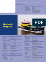 Marineco Stingray Vessel Specification Sheet1 PDF