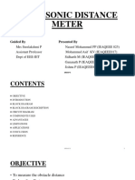 Ultrasonic Distance Meter 1