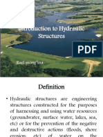 1 - Introduction To Hydraulic Structures